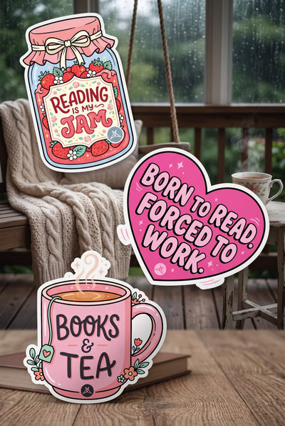 The Book Lover Sticker Pack - 