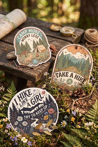 Take a Hike Sticker Pack