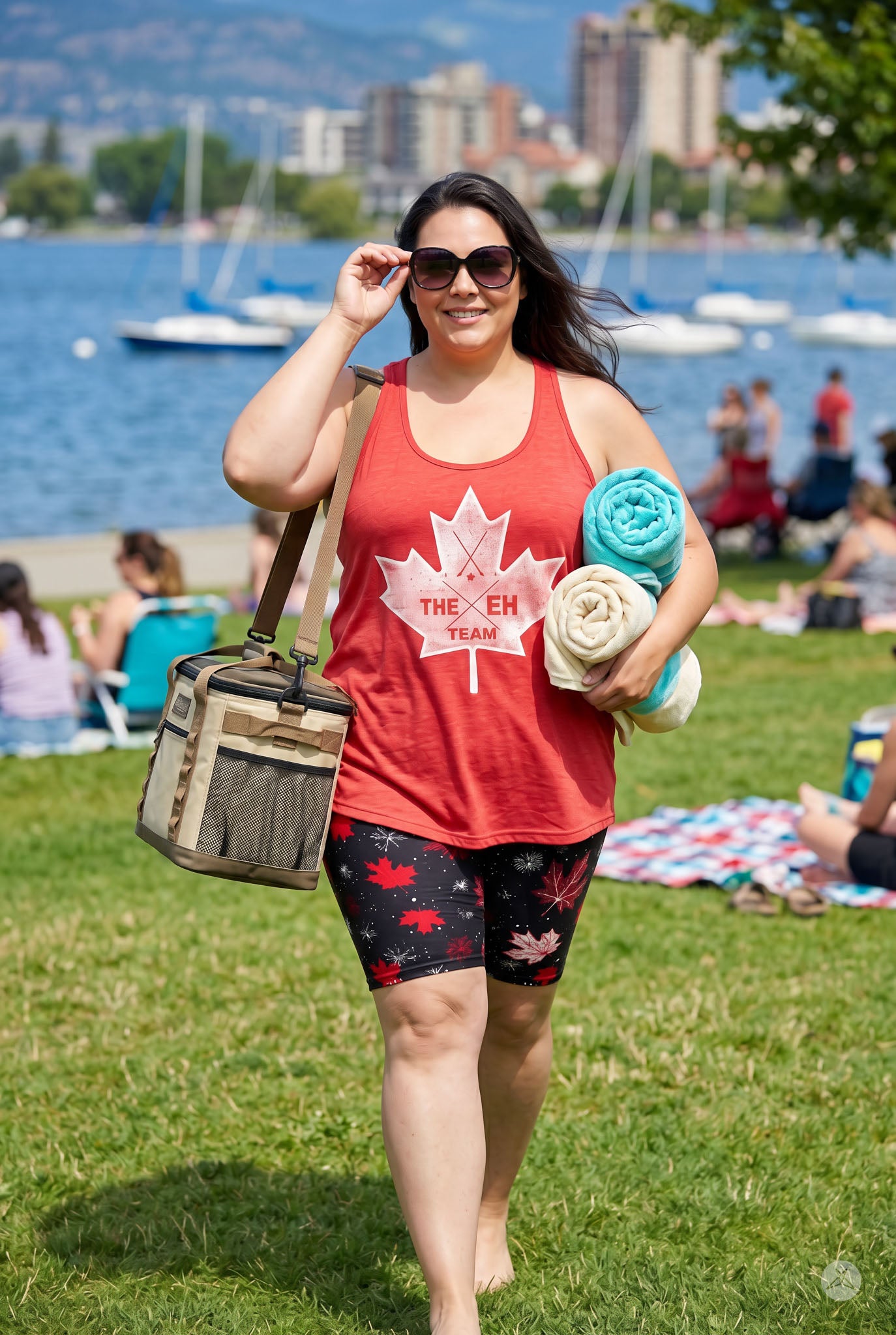 Maple Mood Biker Shorts