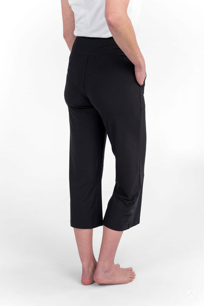 High-Waist Wide Leg Crops