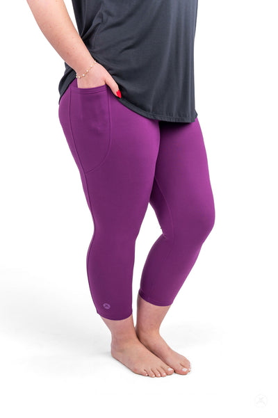 Deep Plum Pocket Crops - 