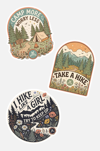 Take a Hike Sticker Pack