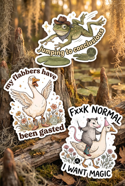 Feral Feelings Club Sticker Pack - 