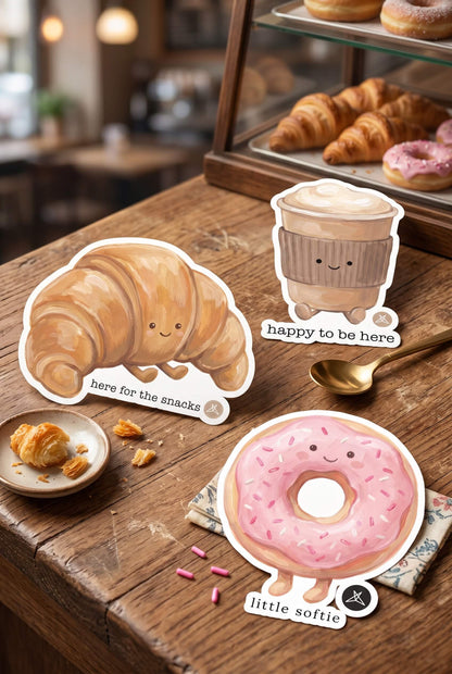 Here For The Snacks Sticker Pack