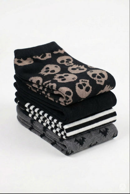 Halloween Haunt Ankle Socks