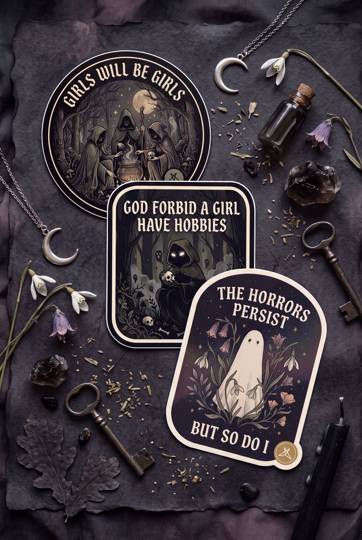 The Horrors Persist Sticker Pack