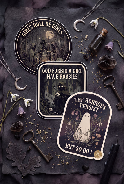 The Horrors Persist Sticker Pack - 