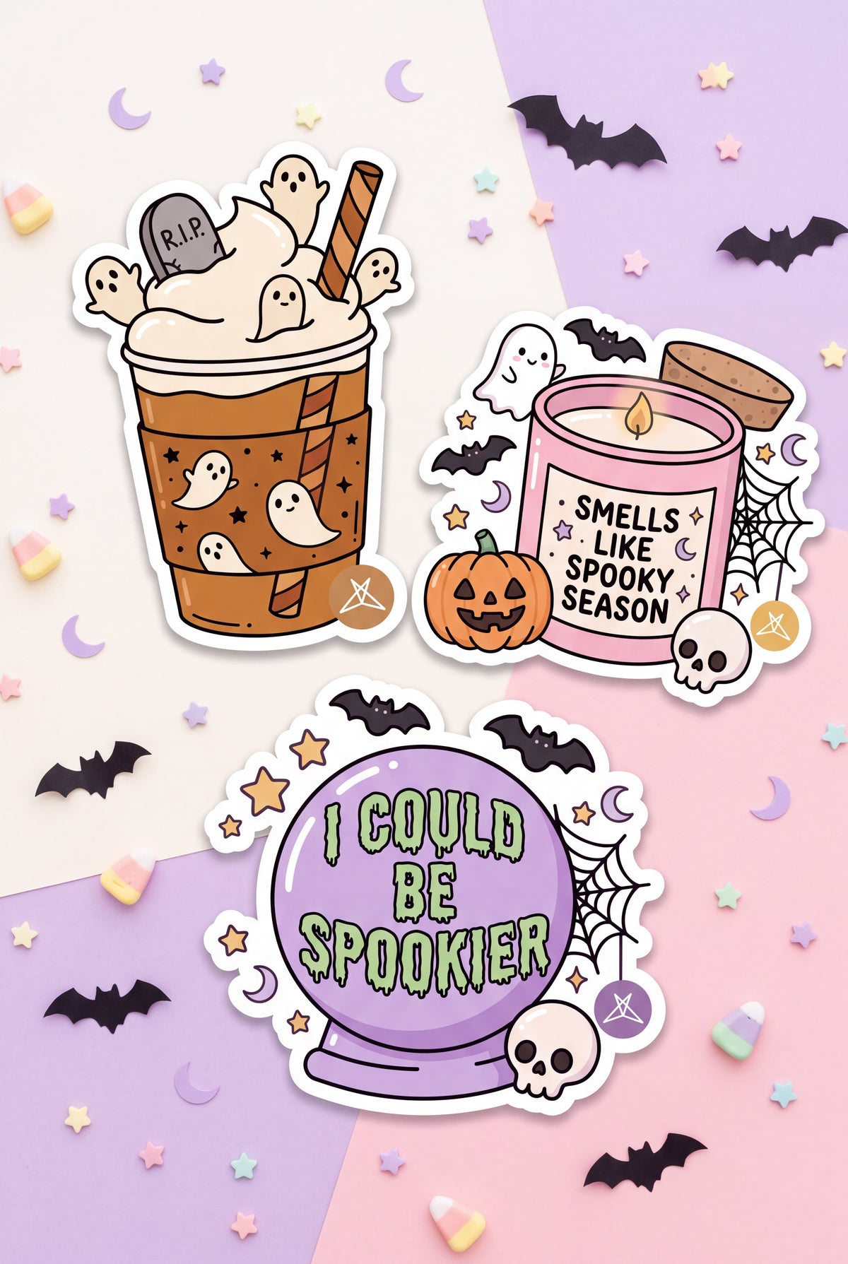 Smells Like Spooky Season Sticker Pack
