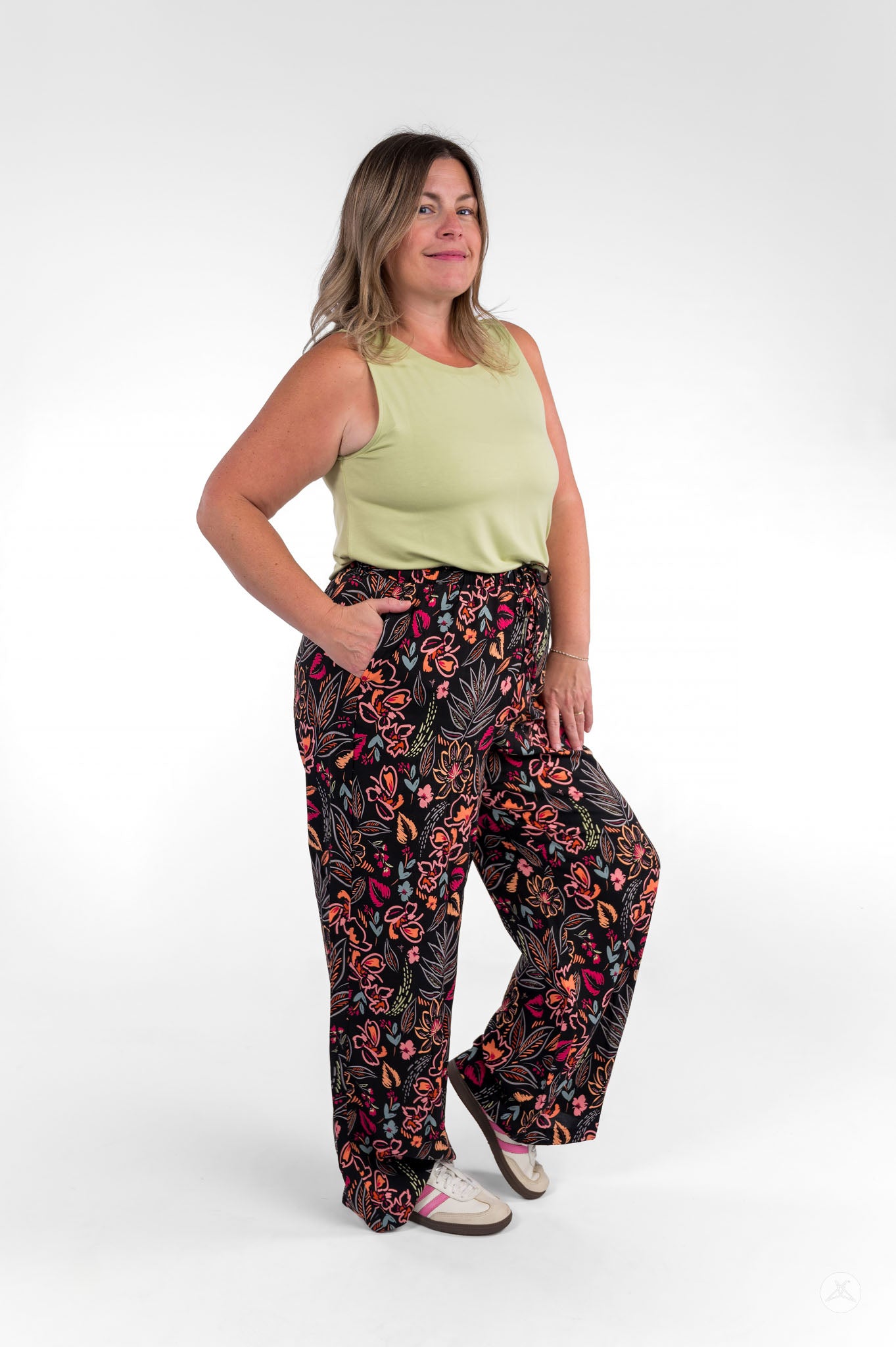 Breeze Wide-Leg Pant | Lightweight Drawstring Pants | SweetLegs