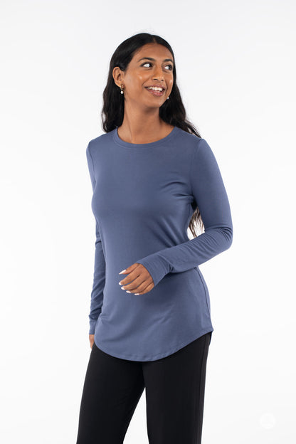 Crew Neck Long Sleeve