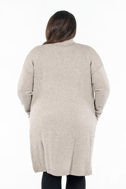 Ultra Soft Open Cardigan Oatmeal