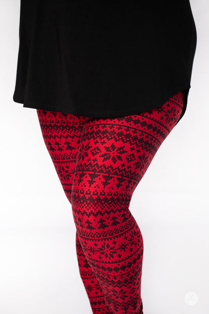 Santa's Sweater Plus size leggings