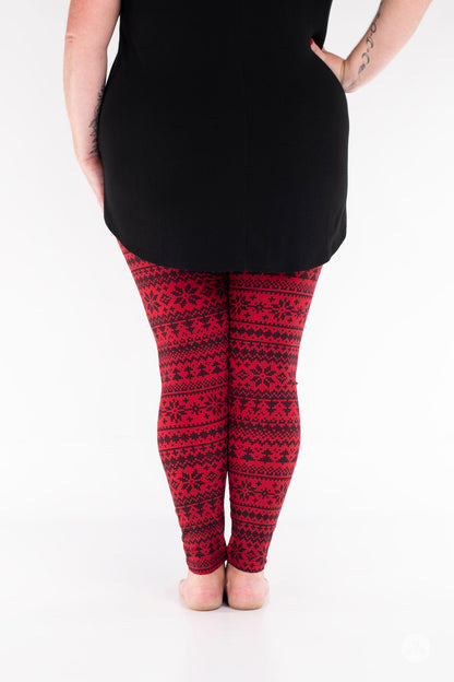 Santa's Sweater Plus size leggings