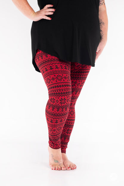 Santa's Sweater Plus size leggings