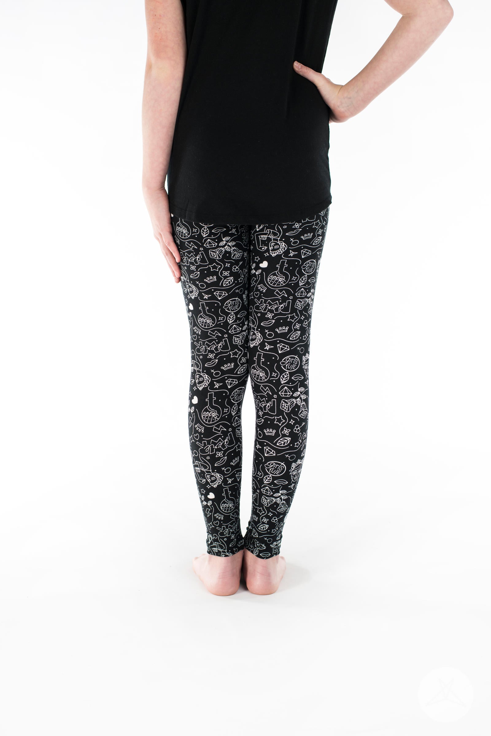 Girl Power Kids leggings - SweetLegs