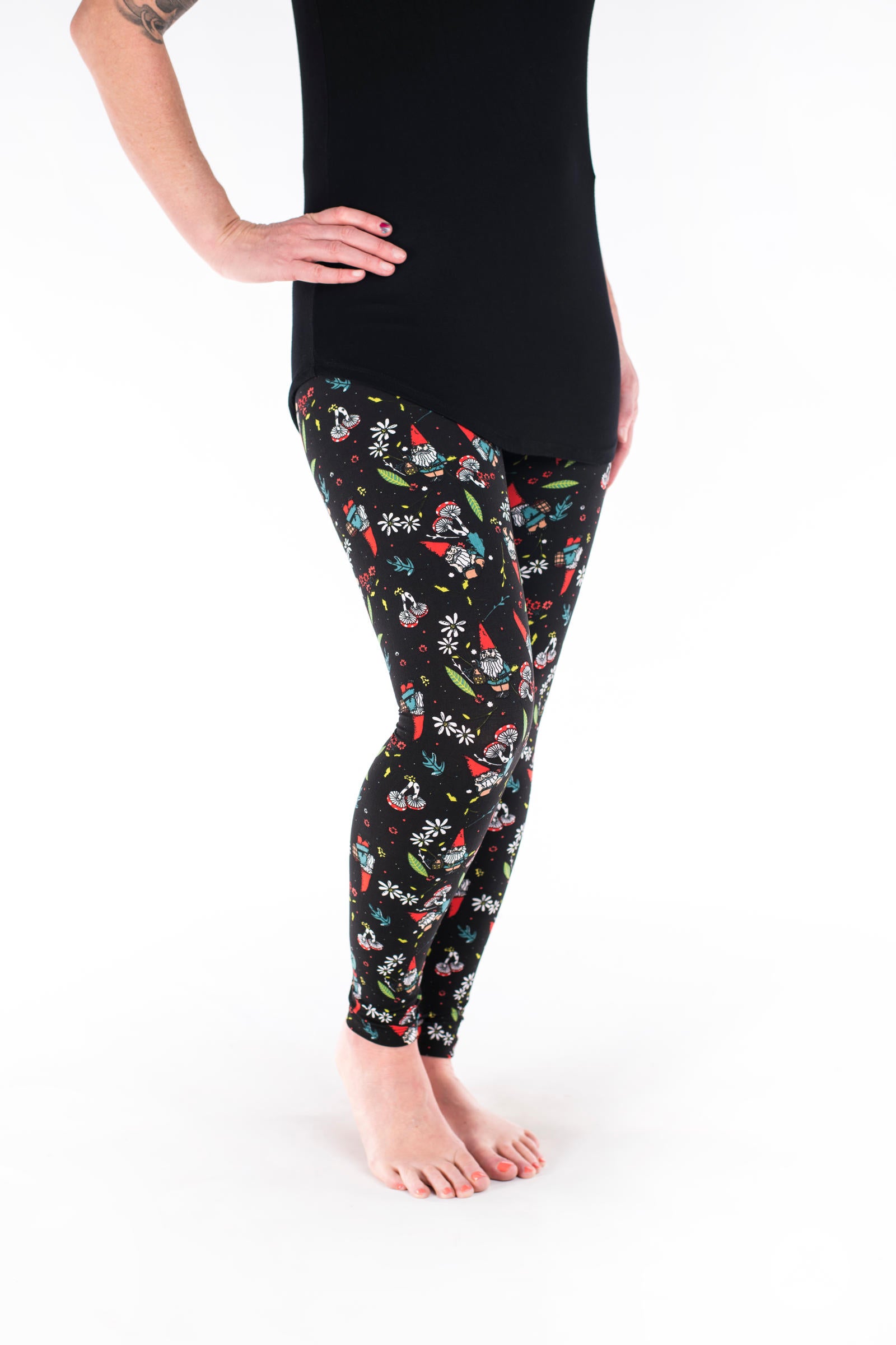 Garden Party Petite leggings - SweetLegs