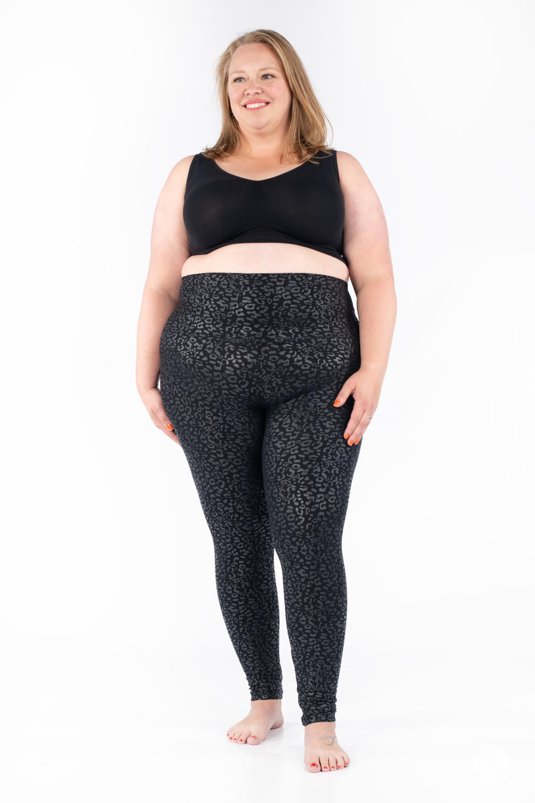 Onyx Wide Waistband Leggings