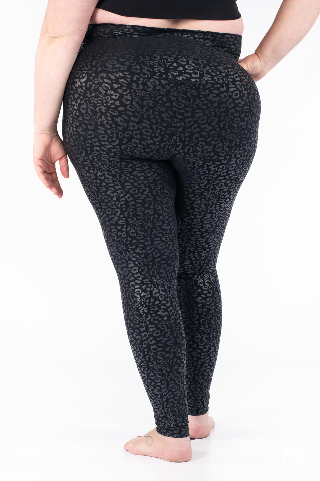 Onyx Wide Waistband Leggings