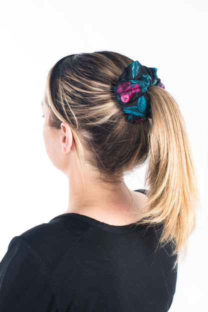 Winter Petals Scrunchie leggings - SweetLegs