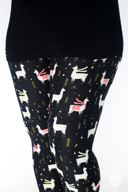 Feliz Llamadad leggings - SweetLegs