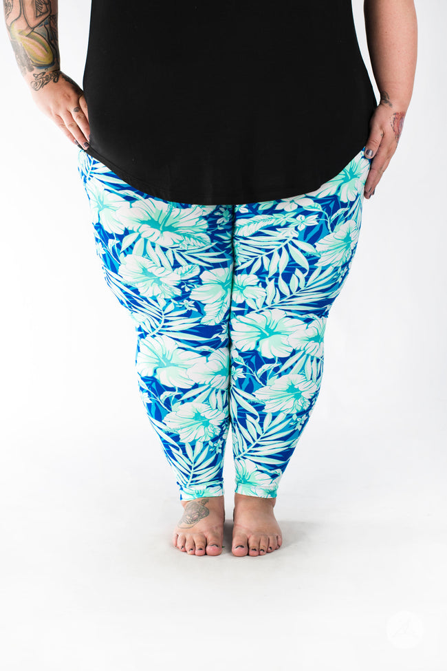 Tropical Bliss Plus2 leggings - SweetLegs