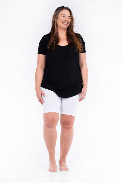 Simply White Plus Layering Shorts