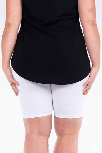 Simply White Plus Layering Shorts