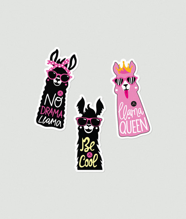 Llama Queen Sticker Pack