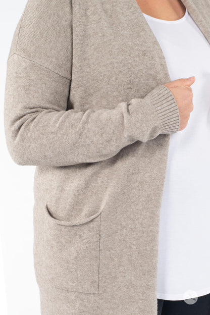 Ultra Soft Open Cardigan Oatmeal
