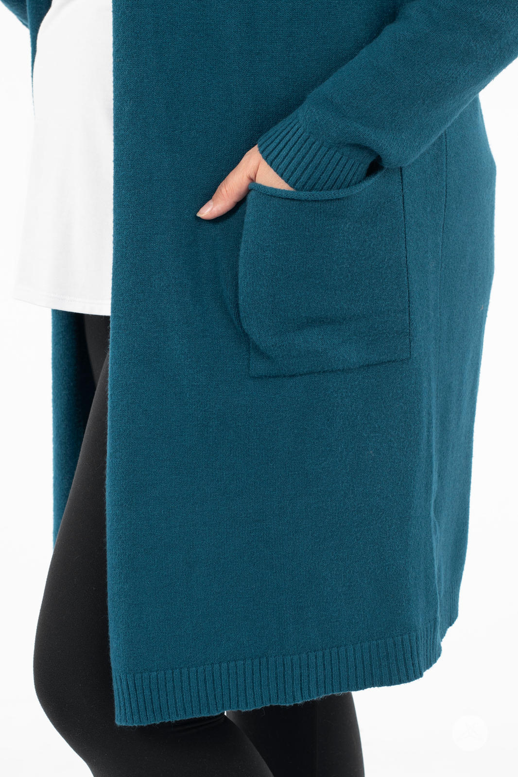 Ultra Soft Open Cardigan Northern Sea