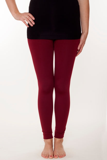 Juicy Plum Fleece leggings - SweetLegs