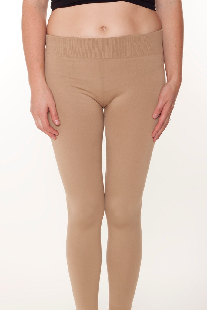 Sandy Beach Fleece leggings - SweetLegs