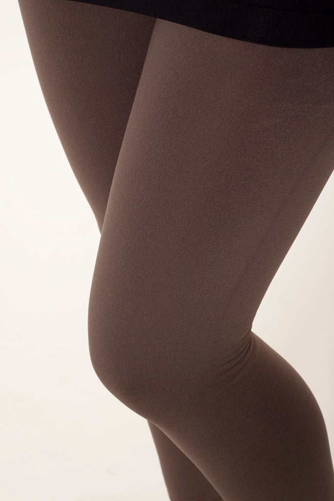 Hot Cocoa Fleece leggings - SweetLegs