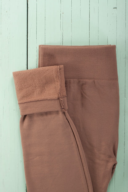 Sandalwood Fleece leggings - SweetLegs
