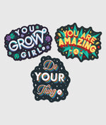 Positive Vibes Sticker Pack