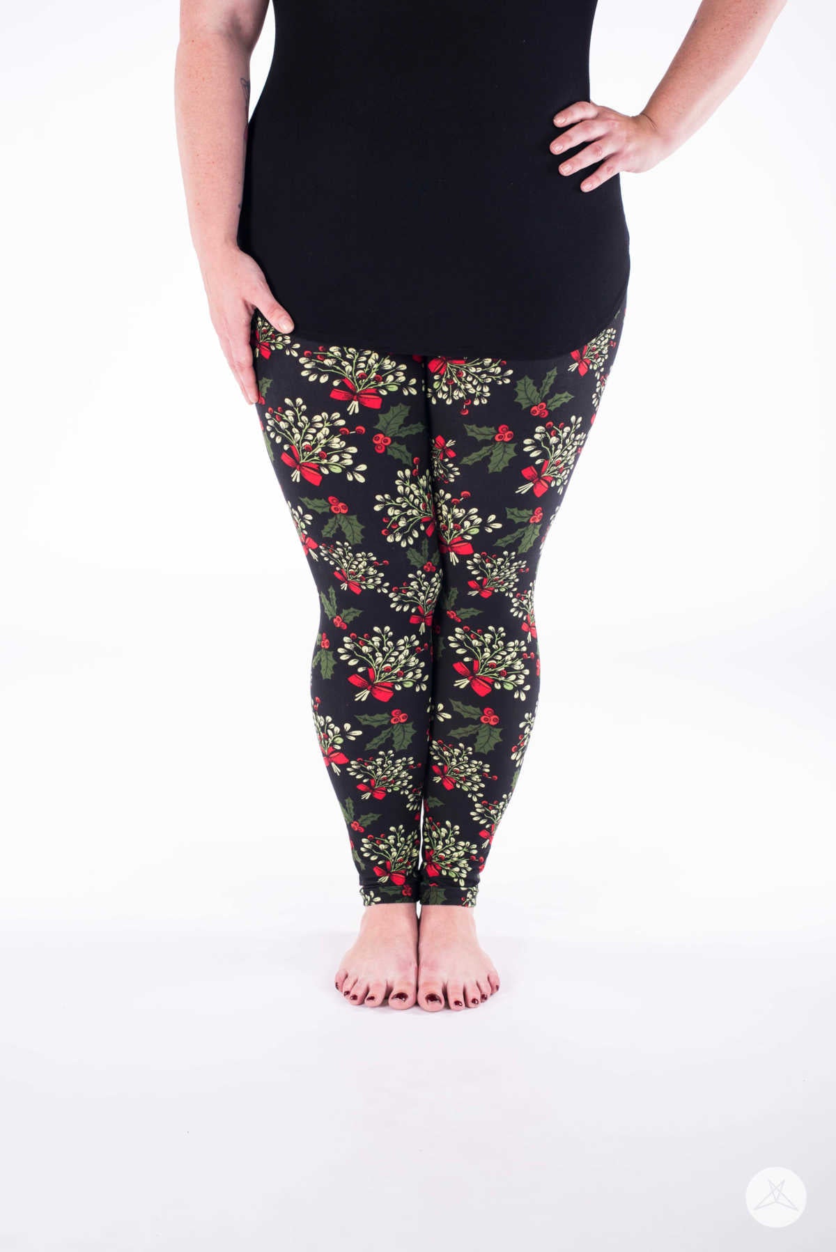 Holly-Day Plus leggings - SweetLegs
