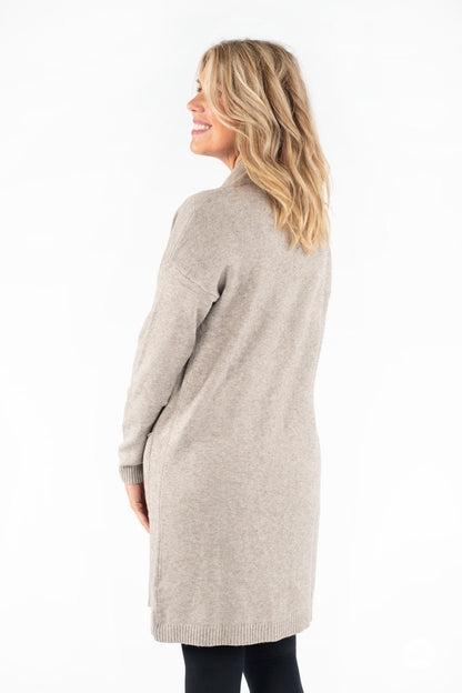 Ultra Soft Open Cardigan Oatmeal